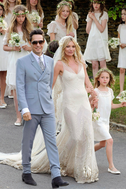 Kate Moss and Jamie Hince wedding