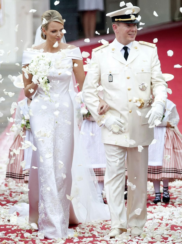 Prince Albert II of Monaco marries Princess Charlene