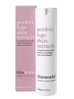 This Works perfect legs skin miracle