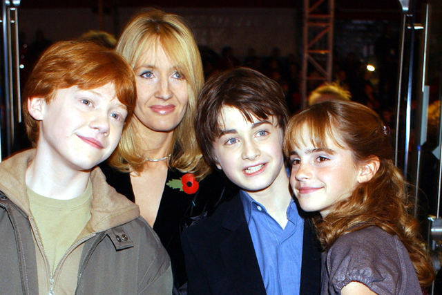 Rupert Grint, Emma Watson and Daniel Radcliffe - 10 years of Harry Potter premieres