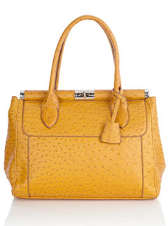 Oasis ostrich-style handbag