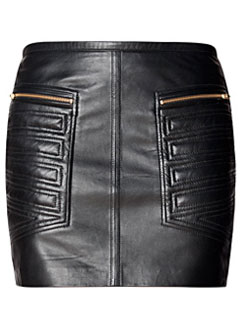 Mango leather skirt LP