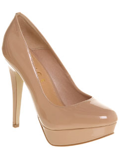 Office nude platform heels - buy of the day - fashion - shopping ...