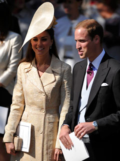 Prince William Kate Middleton - Prince William - Kate Middleton - The Duke & Duchess of Cambridge - The Duke of Cambridge - The Duchess of Cambridge - Zara Phillips & Mike Tindall's wedding - Marie Claire - Marie Claire UK