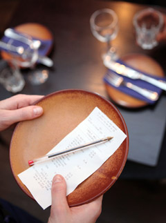 Restaurant tipping
