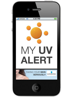 My UV Alert App