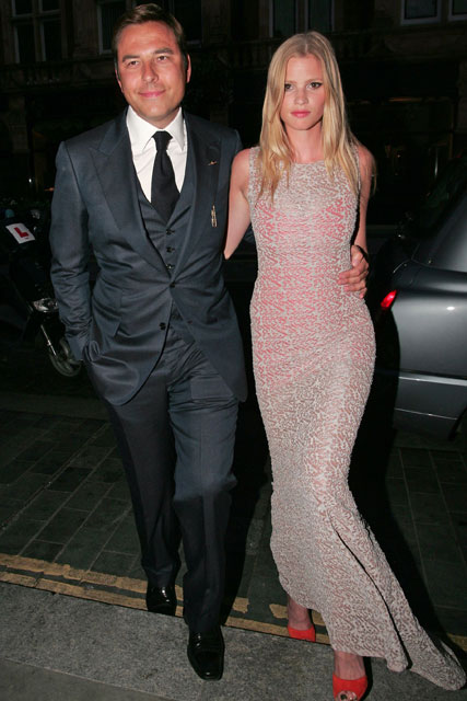 David Walliams and Lara Stone - David Walliams 40th birthday party