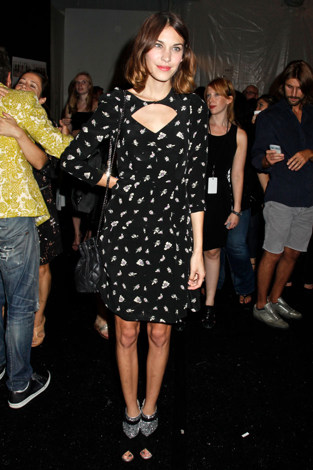 new york fashion week - spring/summer 2012 - front row - pictures - celebrity - celebrities - fashion