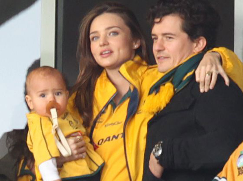 Miranda Kerr and Orlando Bloom 
