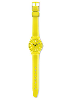 Swatch yellow watch