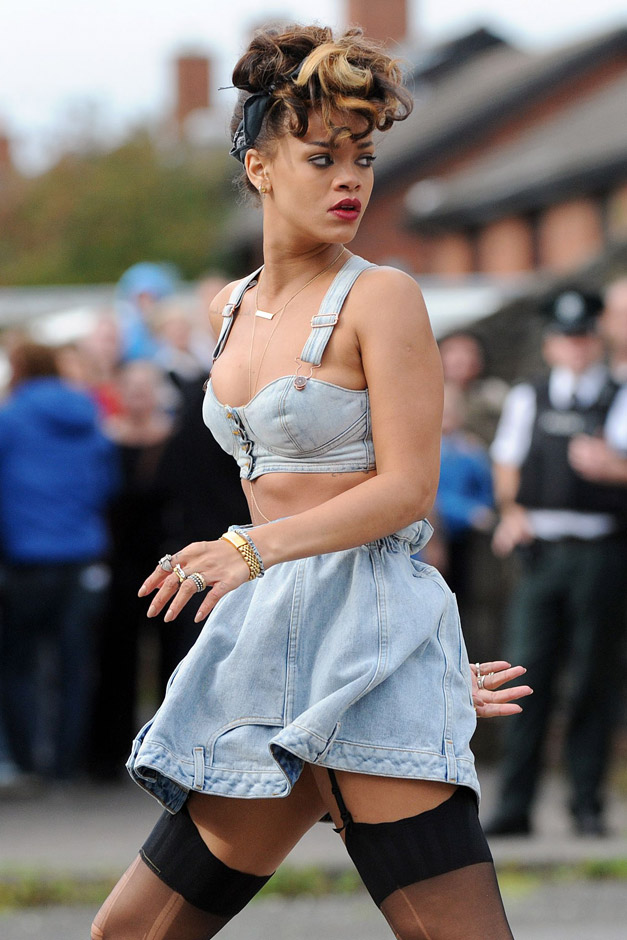 Rihanna - Rihanna's sizzling video shoot - Rihanna Ireland - Rihanna new video - Marie Claire - Marie Claire UK