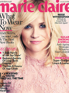 Reese Witherspoon for Marie Claire - Reese Witherspoon - Marie Claire - Marie Claire UK - Marie Claire cover - Marie Claire November