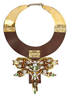 River Island Dragonfly plate necklace - Fashion Buy of the Day - Marie Claire - Marie Claire UK