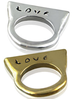 Julia Burness Love rings