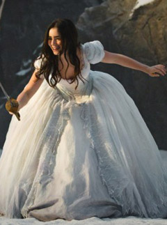 Lily Collins - Snow White - Lily Collins Snow White - Snow White and the Seven Dwarves - Marie Claire - Marie Claire UK