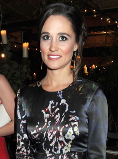 pippa middleton - too many women and all saints dinner party - charity