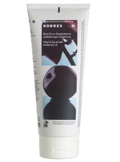 Korres Vanilla Plum Body Milk - skincare - body lotion