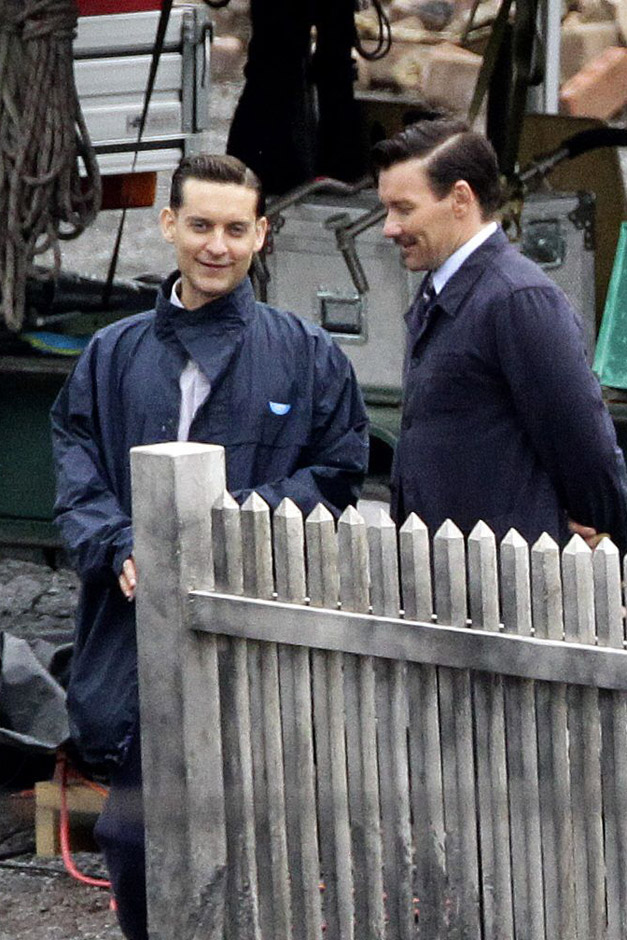 The Great Gatsby - The Great Gatsby On-Set Pictures - The Great Gatsby Pictures - The Great Gatsby Filming - The Great Gatsby Movie - Tobey Maquire - Marie Claire - Marie Claire UK