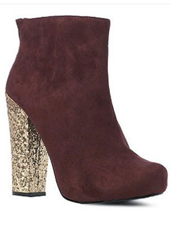 New Look glitter heel boots - winter boots - fashion boots
