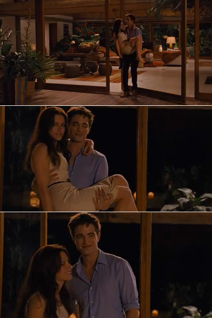Twilight Breaking Dawn - Twilight - Breaking Dawn - Robert Pattinson - Kristen Stewart - Honeymoon - Breaking Dawn honeymoon - Rob and Kristen - Marie Claire - Marie Claire UK