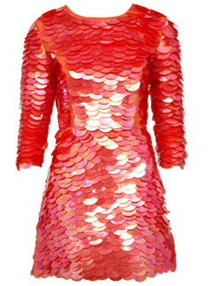 ASOS Black sequinned dress - party dress - red dress - party season - fashion