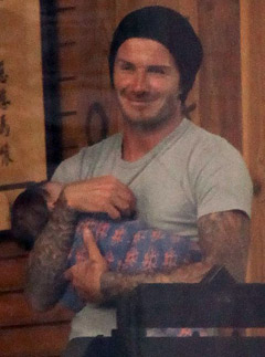 David & Victoria Beckham - David Beckham - Victoria Beckham - Harper Beckham - Marie Claire - Marie Claire UK