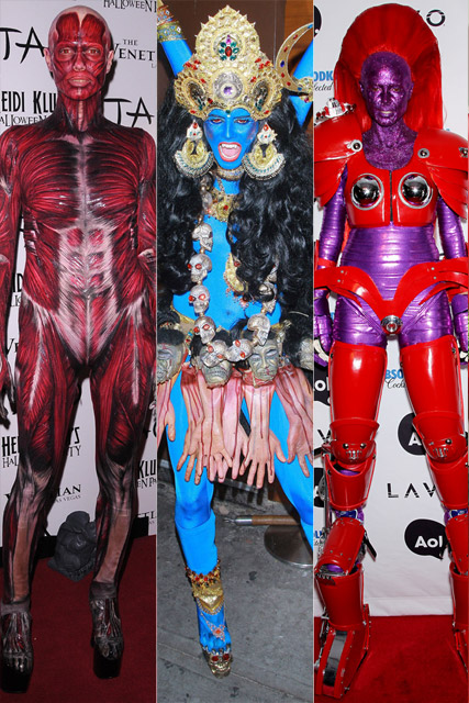 Heidi Klum - Heidi Klum's Halloween style parade - Heidi Klum Halloween - Celebrity Halloween photos - Marie Claire - Marie Claire UK