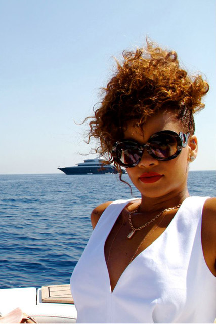 Rihanna - Rihanna's holiday album - Rihanna on holiday - Rihanna pictures - Marie Claire - Marie Claire UK