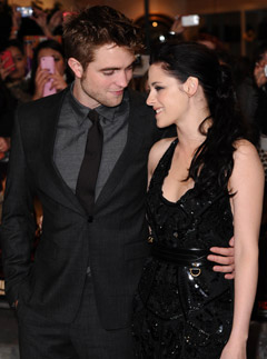 Robert Pattinson & Kristen Stewart - Breaking Dawn Premiere - Twilight Breaking Dawn - Marie Claire - Marie Claire UK 