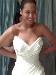 Beyonce Wedding Dress, Beyonce, Jay-Z, Beyonce wedding to Jay-Z, I Was Here, Beyonce wedding gown 