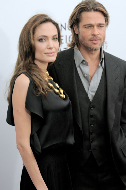 Brad Pitt & Angelina Jolie - Brad Pitt - Angelina Jolie - Angelina Jolie: ?I could end up pregnant? - Angelina Jolie Pregnant - Marie Claire - Marie Claire UK