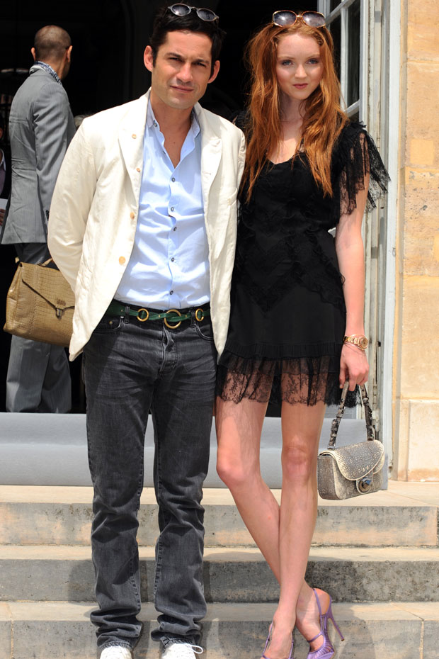 Lily Cole and Enrique Murciano 