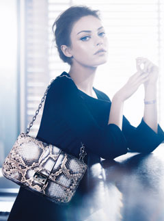 mila kunis - christian dior - dior - new face of - fashion