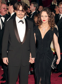 Johnny Depp and Vanessa Paradis