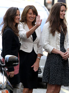 Pippa Middleton, Carole Middleton and Kate Middleton - Royal Wedding - Marie Claire - Marie Claire UK