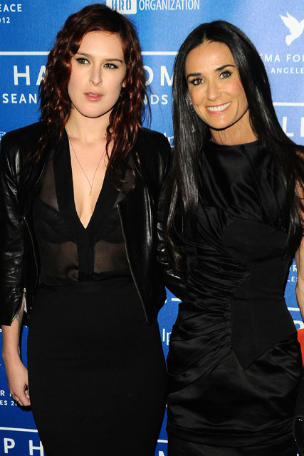 Demi Moore and Rumer Willis - Marie Claire - Marie Claire UK