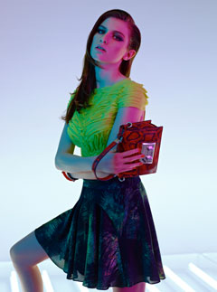 Tali Lennox for Karen Millen spring/summer 2012 campaign - fashion