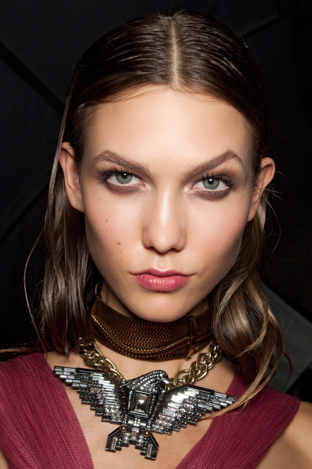Catwalk Hairstyles Lanvin Wet Look Hair