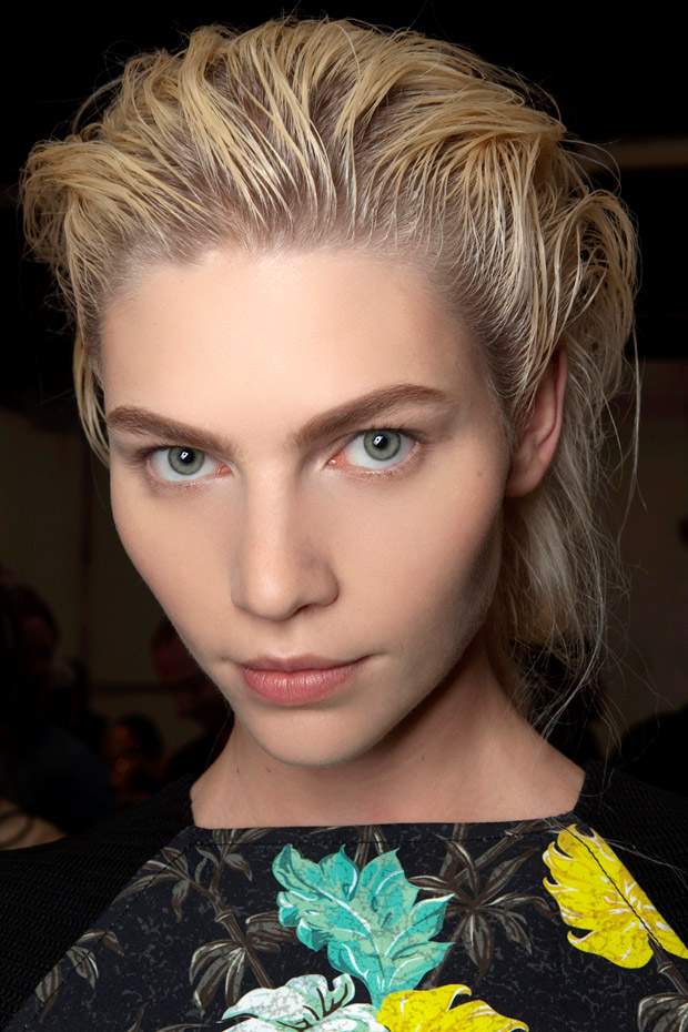 Catwalk Hairstyles Proenza Schouler Wet Look Hair