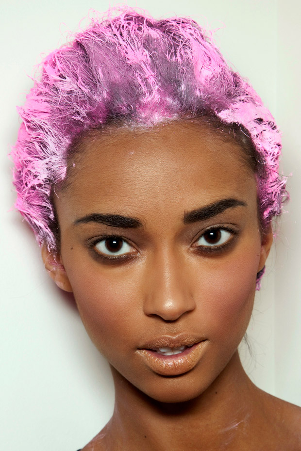 Thakoon Painted Hair Trends Spring Summer 2012