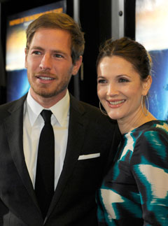 Drew Barrymore shows off her engagement ring with fiance Will Kopelman at Big Miracle premiere