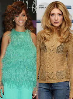 Rihanna and Nicola Robarts - Sky Living TV Show - Marie Claire - Marie Claire UK