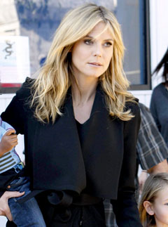 Heidi Klum - Marie Claire - Marie Claire UK