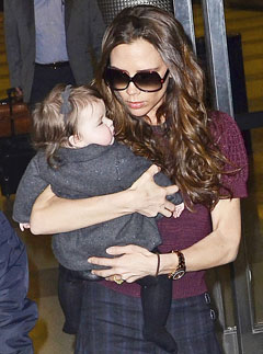 Victoria Beckham and Harper Beckham - Marie Claire - Marie Claire UK