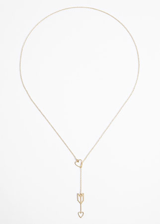 Phoebe Coleman love arrow necklace, &pound;135 - Valentine's shopping - fashion