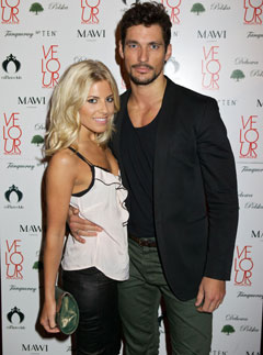 mollie king, david gandy, relationships, break-up, split, male model, the saturdays