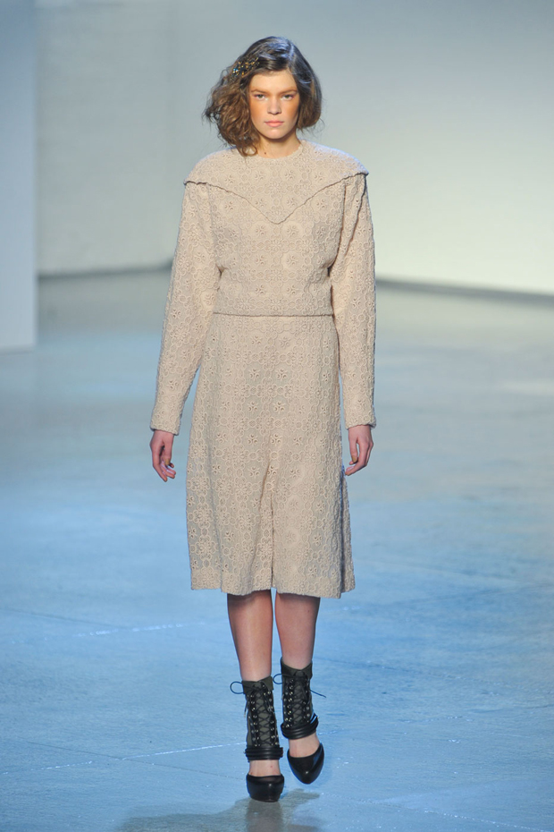 Rodarte A/W'12, Fashion Week 2012, New York Fashion Week, New York Fashion Week 2012, NYFW, NYFW 2012, fashion, fashion shows, latest fashion shows, Rodarte, designer Rodarte, A/W 2012 fashion, Rodarte A/W'12 runway, runway