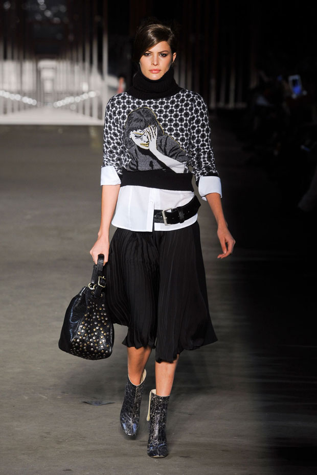 Diesel Black Gold A/W 2012, diesel black gold, new york fashion week, marie claire, marie claire uk