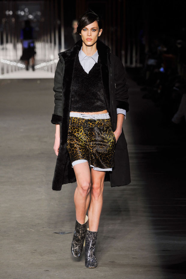 Diesel Black Gold A/W 2012, diesel black gold, new york fashion week, marie claire, marie claire uk
