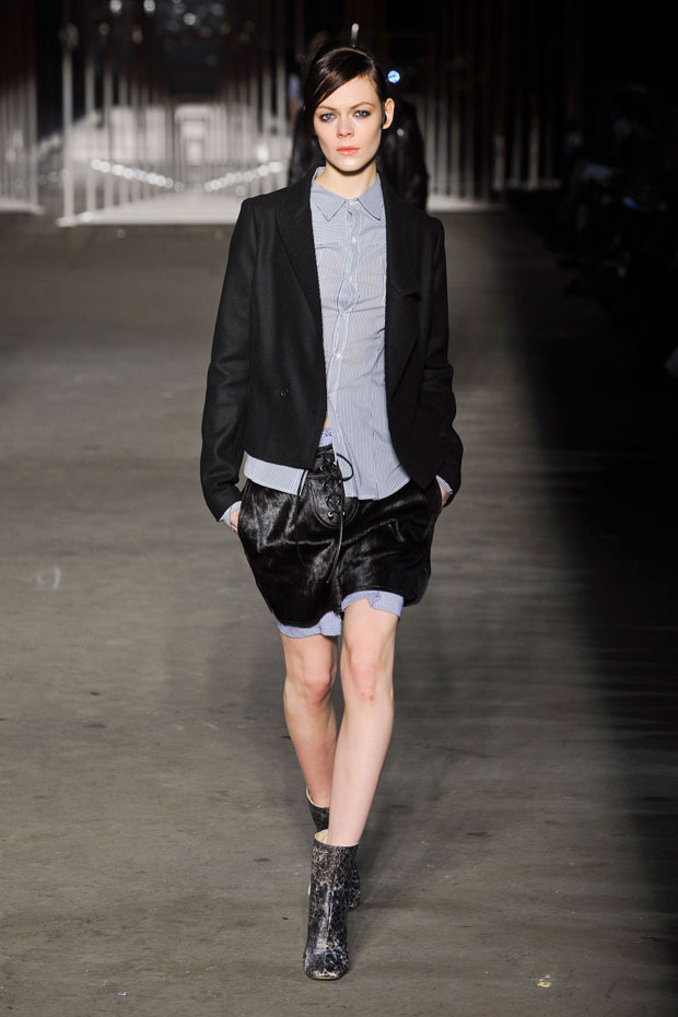 Diesel Black Gold A/W 2012, diesel black gold, new york fashion week, marie claire, marie claire uk